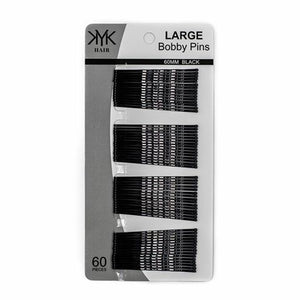 Professional LARGE Bobby Pins - 60 PIN BOARD (60MM)
