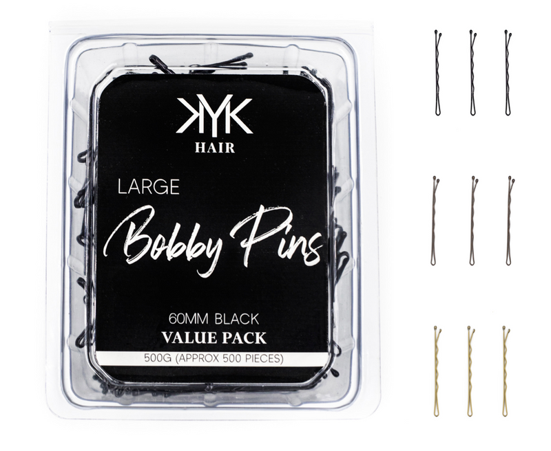 Professional Bobby Pins LARGE - 500 PINS (60MM)